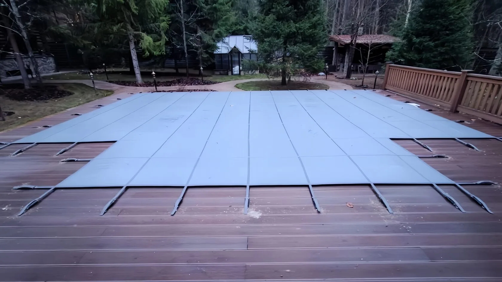 Покрывало для бассейна Laguna Cover Mesh в Сатке