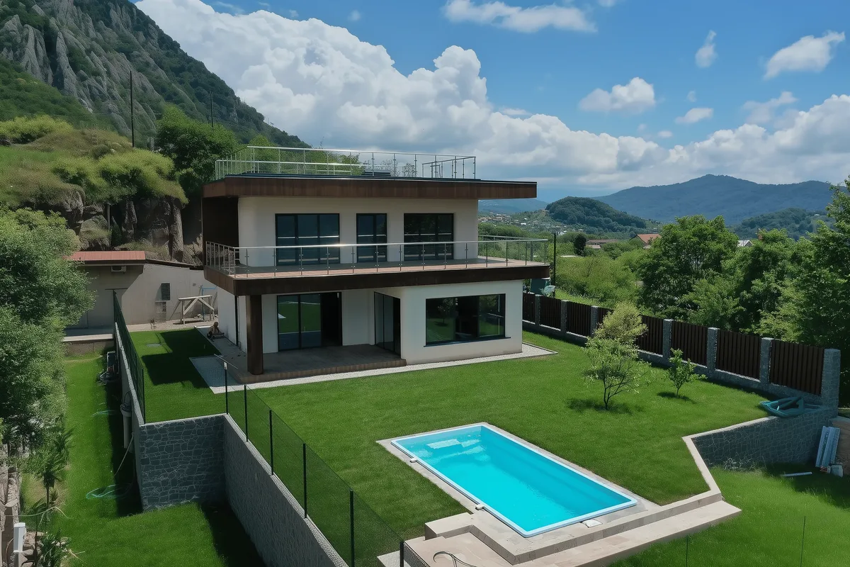 Композитный бассейн Laguna 6 — визуализация в Сатке