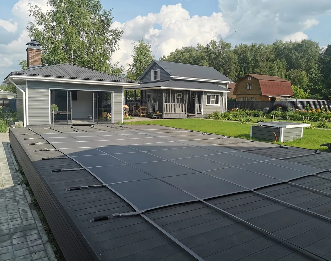 Покрывало для бассейна Laguna Cover Mesh в Сатке