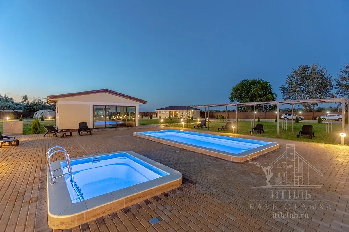 Композитная купель Laguna 3 — установка в Сатке